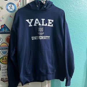Navy Blue IVYSPORT Yale Hoodie